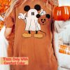 Mickey Mouse Costume Boo Horror Halloween Comfort Colors T-shirt