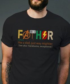 Fathor Shirt, Father's Day Tee Gift For Dad, Dad Jokes Shirt