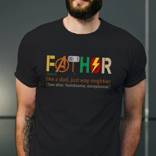 Fathor Shirt, Father's Day Tee Gift For Dad, Dad Jokes Shirt