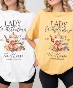 Lady Whistledown Tea House Shirt, Bridgerton Shirt, Tea House Shirt