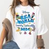 Disney Sea World Family Adventure 2024 Mickey and Friends Shirt