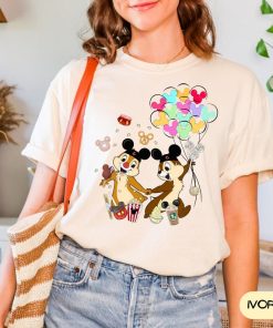 Comfort Colors Chip n Dale Shirt, Disney Character Shirt, Disney Shirt