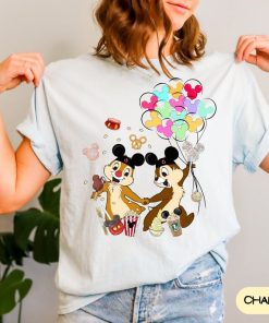 Comfort Colors Chip n Dale Shirt, Disney Character Shirt, Disney Shirt