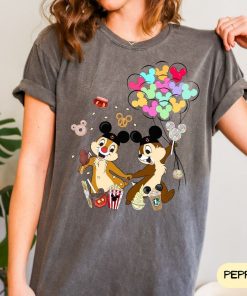 Comfort Colors Chip n Dale Shirt, Disney Character Shirt, Disney Shirt