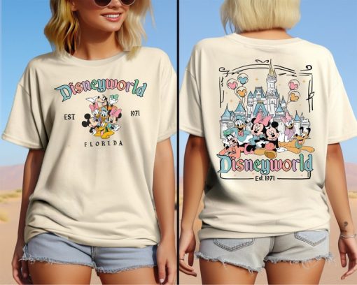 Disneyworld Florida Shirt, Mickey and Friends EST 1971 Shirt