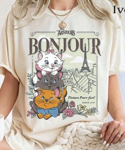 Aristocats Shirt, Disney Cat Shirt, Marie Berlioz Toulouse