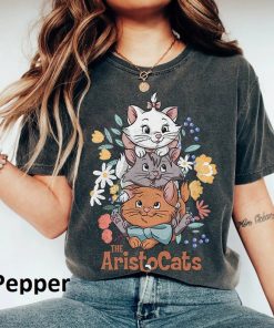 Retro Disney Comfort Colors Shirt, Aristocats Shirt, Disney Cat Shirt