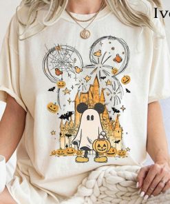 Mickey Ghost Shirt, Mickey And Friends Halloween Shirt