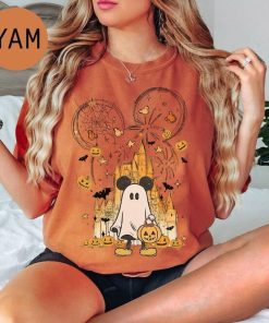 Mickey Ghost Shirt, Mickey And Friends Halloween Shirt