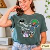 Comfort Colors Never Grow Up Mickey and Friends Shirt