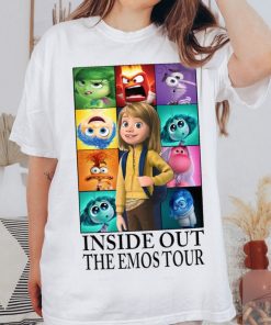 Inside Out The Emos Tour Shirt, Funny Character Cartoon Movie