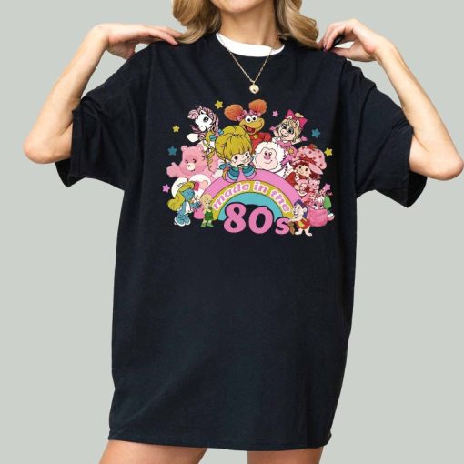 Made in the 80s Shirt, Cartoon Friends Nostalgia Shirt