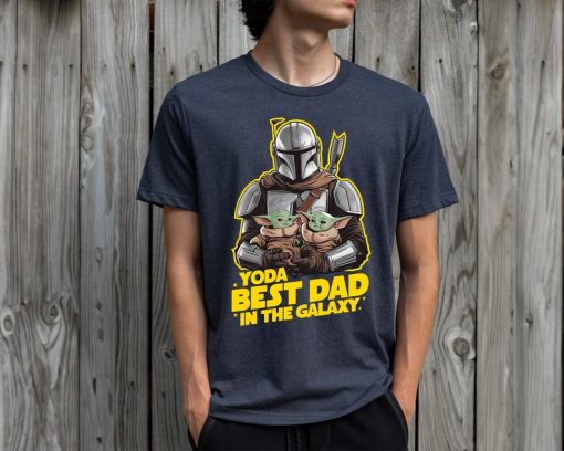 Yoda Best Dad In The Galaxy T-Shirt, Galaxy's Best Dad Shirt