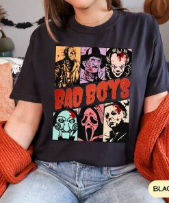 Comfort Colors Bad Boys Character Shirt, Horror Halloween T-shirt