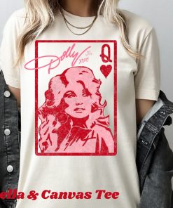 Dolly Parton Queen of Hearts Shirt,Dolly Playing Card T-Shirt