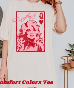 Dolly Parton Queen of Hearts Shirt,Dolly Playing Card T-Shirt