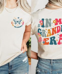 In My Grandma Era T-Shirt, Wild Flowers Grandma Shirt