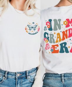 In My Grandma Era T-Shirt, Wild Flowers Grandma Shirt