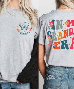 In My Grandma Era T-Shirt, Wild Flowers Grandma Shirt