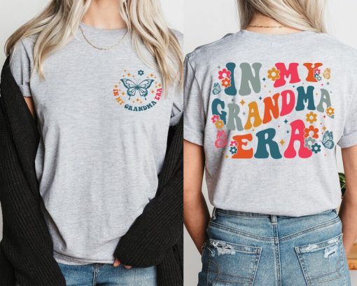 In My Grandma Era T-Shirt, Wild Flowers Grandma Shirt