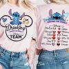 Stitch Drinking Around The World T-Shirt, Stitch Disney Team Shirt