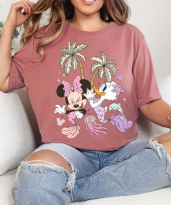 Minnie And Daisy Mermaid T-Shirt, Disney Girls Adventure Tee