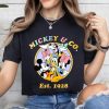 Vintage Disney World T-Shirt - Mickey Friends 1928 Design - Comfort