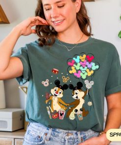 Comfort Colors Chip n Dale Shirt, Disney Character Shirt, Disney Shirt