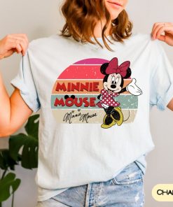 Comfort Colors Disney Mickey & Friends Cute Minnie Mouse Shirt