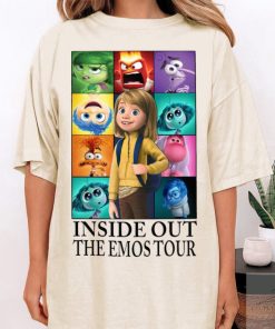 Inside Out The Emos Tour Shirt, Funny Character Cartoon Movie