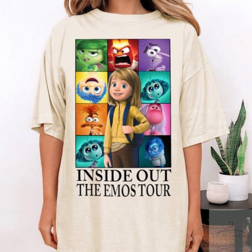 Inside Out The Emos Tour Shirt, Funny Character Cartoon Movie