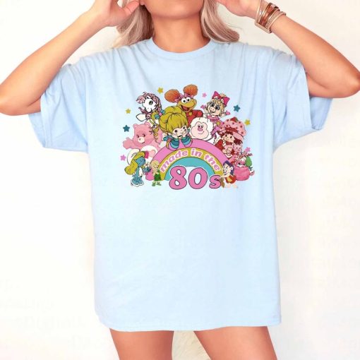 Made in the 80s Shirt, Cartoon Friends Nostalgia Shirt