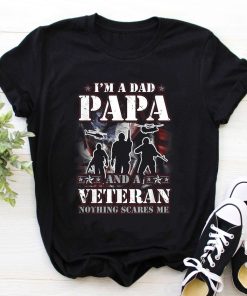 Veteran Shirt / Veteran T-shirt / Dad Shirt / Papa Shirt / Father's