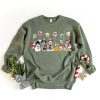 Disney Mickey and Friends Christmas Sweatshirt, Mickey Balloon Shirt