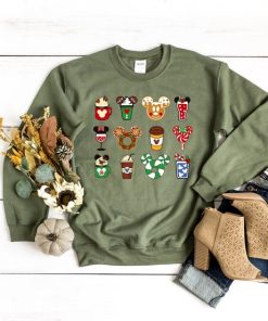 Disney Christmas Snacks Sweatshirt, Disney Christmas Shirt