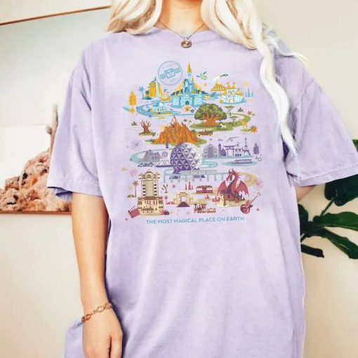 Disney Epcot Shirt, Vintage Epcot 1982 Shirt, Vintage Disney Shirt