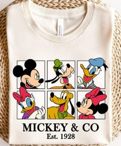 Disney Mickey & CO Est.1928 Mickey and Friends Retro Shirt