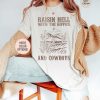 Western Raisin Hell With The Hippies Tshirt Graphic Oversized Tee Boho