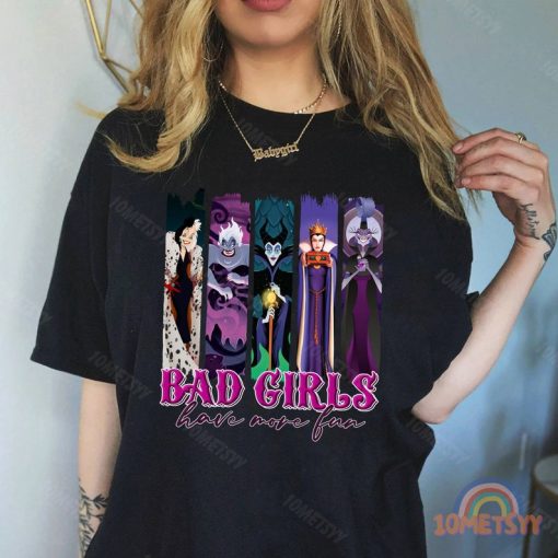 Villians Disney Bad Girls Have More Fun TShirt