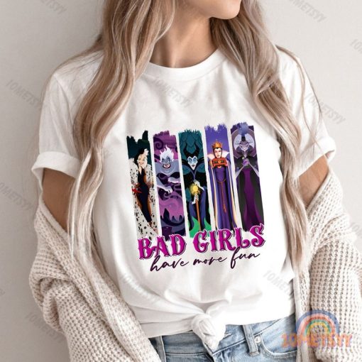 Villians Disney Bad Girls Have More Fun TShirt