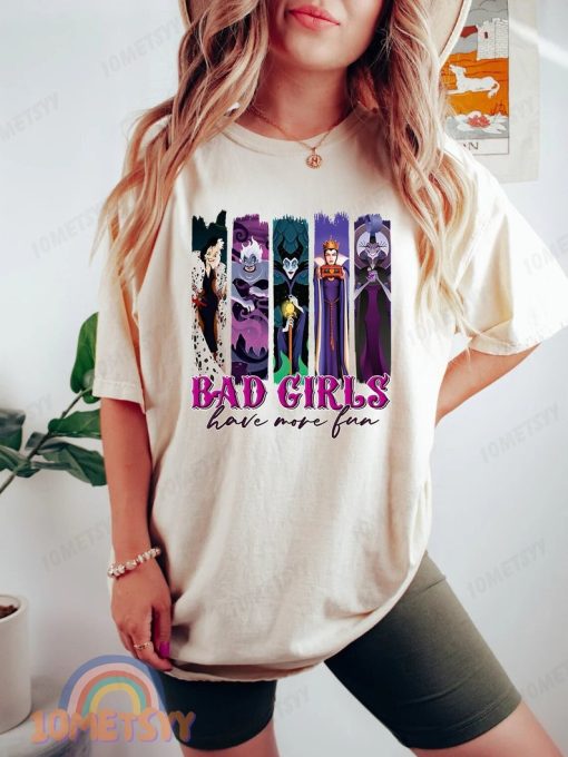 Villians Disney Bad Girls Have More Fun TShirt