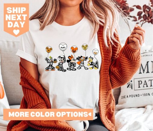 Disney Halloween Skeleton Shirt, Disney Halloween Matching Shirt