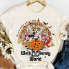 Vintage Walt Disney World Mickey Mouse & Friends Halloween T-Shirt