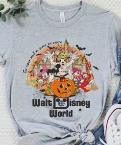 Vintage Walt Disney World Mickey Mouse & Friends Halloween T-Shirt