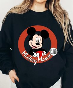 Retro Mickey Mouse Club Shirt, Mickey 1928 Steamboat Willie T-shirt