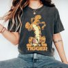 Disney Winnie The Pooh Tigger Upside Down Portrait T-Shirt