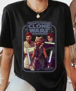 Star Wars The Clone Wars Heroes Group Shot T-Shirt