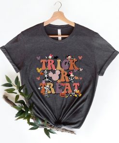 Disney Trick or Treat Halloween Shirt, Mickey Minnie and Friends Shirt