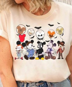 Mickey Halloween Horror Sweatshirt, Disney Halloween Shirts