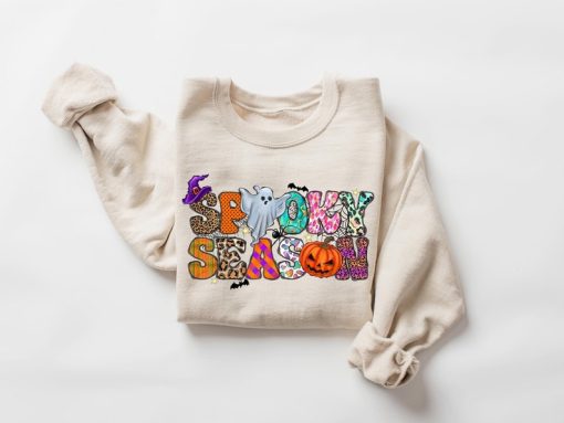 Spooky Season Ghost Sweatshirt, Ghost Sweatshirt, Halloween Favorite